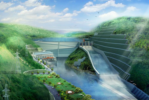 柘荣老挝南塔河1号水电站项目